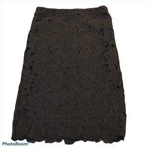 NWT Catherine Malandrino Lace Pencil Skirt SZ 6